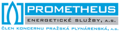 logo Prometheus, energetické služby, a.s., člen koncernu Pražská plynárenská, a.s.
