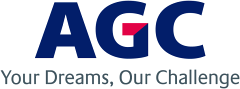 logo AGC Flat Glass Czech a.s., len AGC Group