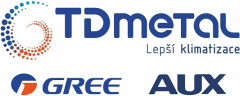 logo TD metal s.r.o. - Klimatizace GREE a AUX