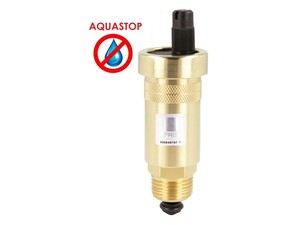 Automatický odvzušňovací ventil AFRISO AirVent Aquastop